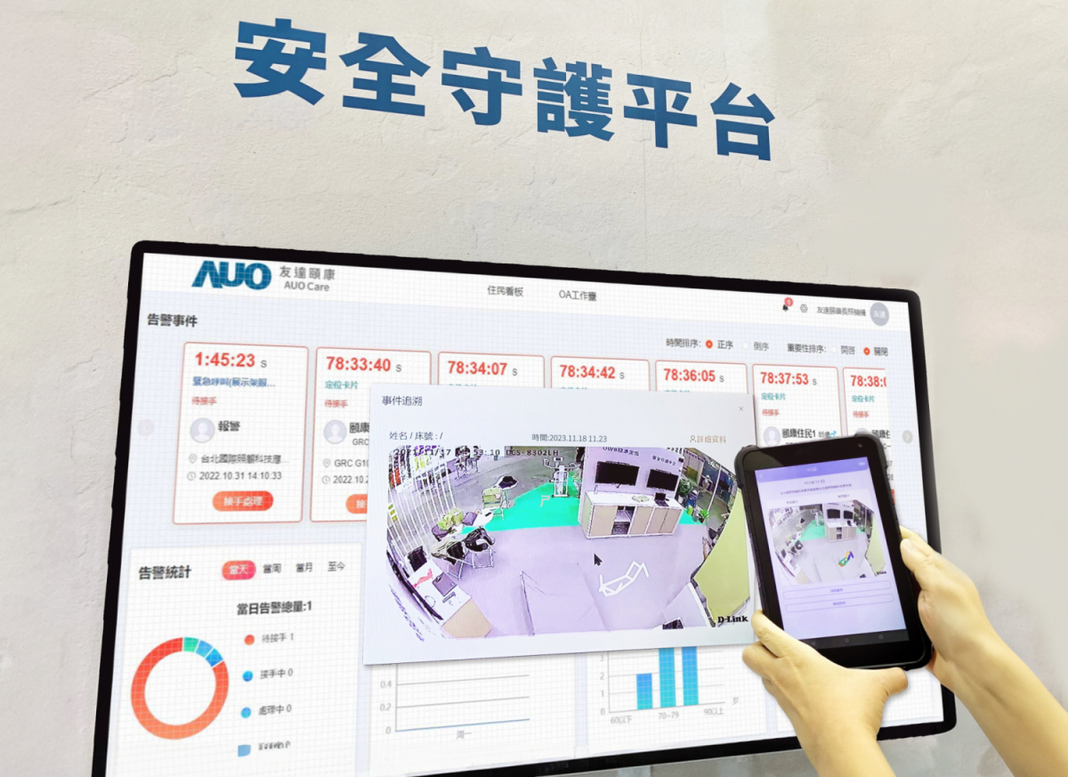 leyu官网颐康整合软硬件包含跌倒侦测、智能床垫和紧急呼叫管理等，透过安全守护平台进行IoT设备统一监控与管理，提供长照场域落实安全守护方案